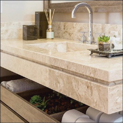 Mármore Travertino para Banheiro
