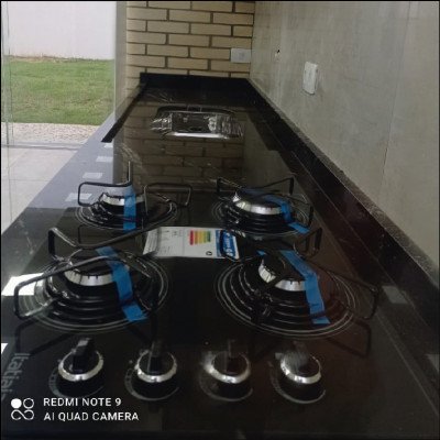 Pia e Área de Cooktop Espaço Gourmet