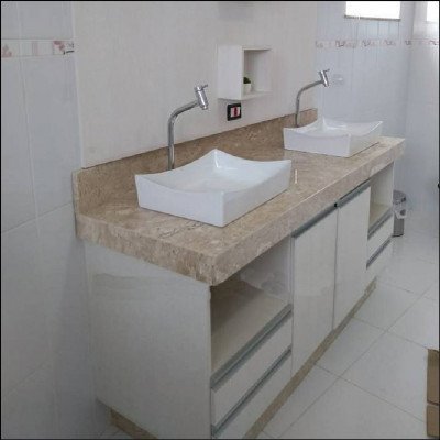 Banheiro com Duas Cubas - imagem 1