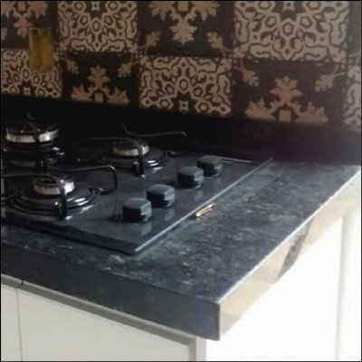 Bancada Granito Verde Ubatuba - imagem 2