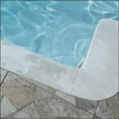 Acabamento Piscina Borda em Mármore Branco