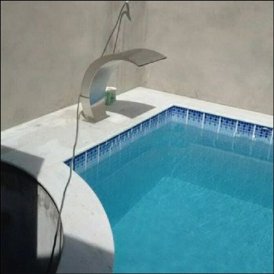 Acabamento Piscina Borda em Mármore Branco - imagem 1