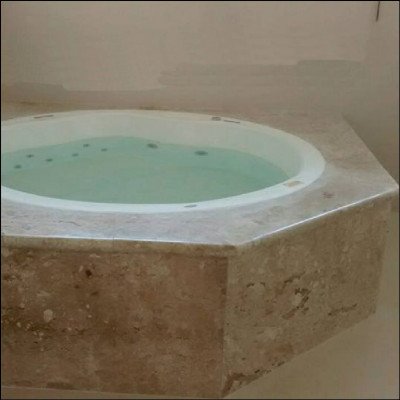 Revestimento de Banheira em Mármore