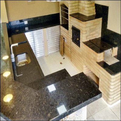 Área Gourmet em Granito