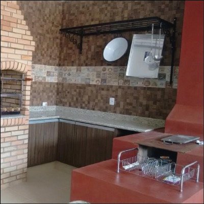 Área Gourmet em Granito Ornamental - imagem 1