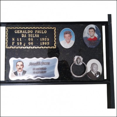 Foto Porcelana Para Túmulo Vários Modelos