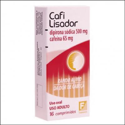 Cafi Lisador 500mg/65mg Comprimidos