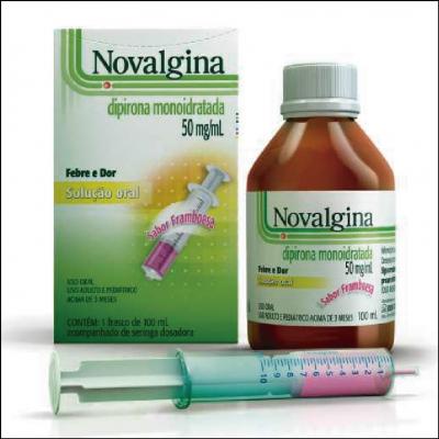 Novalgina Solução Oral com Seringa Dosadora