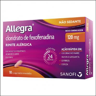 Allegra 120mg Comprimidos