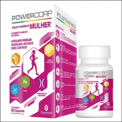 Powercorp Mulher Cápsulas