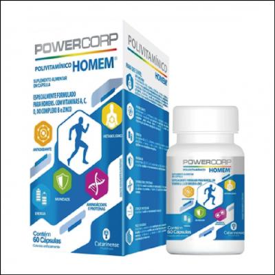 Powercorp Homem Cápsulas