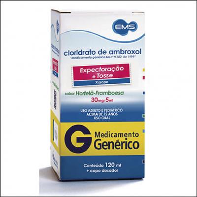 Cloridrato De Ambroxol 30mg/5ml Xarope Adulto