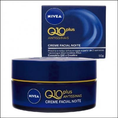 Creme Facial Noite Nivea Q10 Plus Antissinais