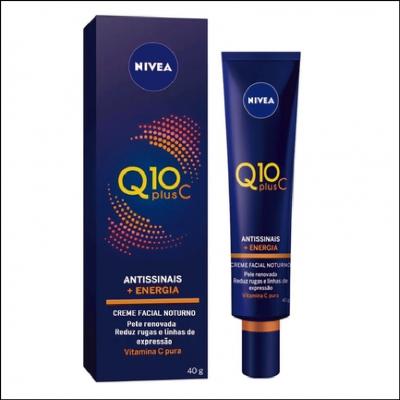 Creme Facial Noturno Q10 Plus C Antissinais + Energia Vitamina Pura