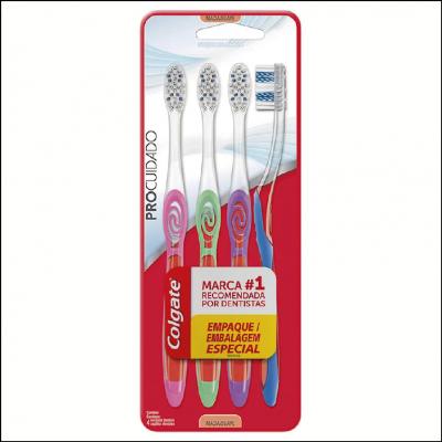 Escova Dental Colgate Pro Cuidado Macia Cores Sortidas