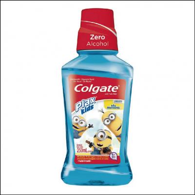 Enxaguante Bucal Colgate Plax Kids Minions Tutti Frutti