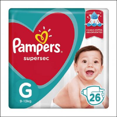 Fralda Pampers Supersec