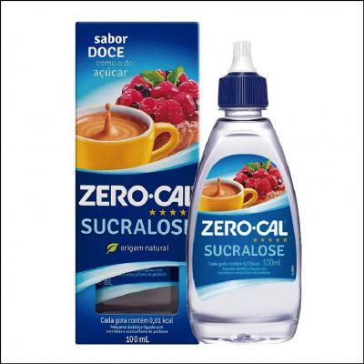 Adoçante Dietético Zero Cal Sucralose Líquido