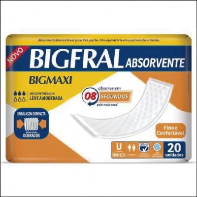 Absorvente Geriátrico Bigfral Maxi