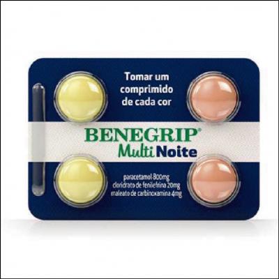 Benegrip Multi Noite Comprimido