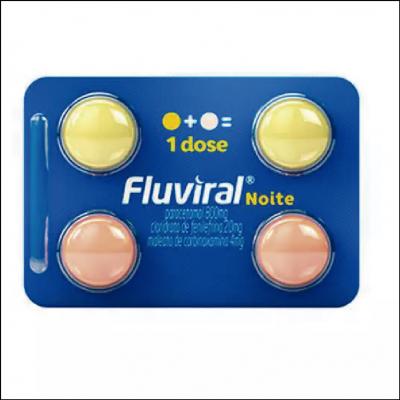 Fluviral Noite Comprimidos