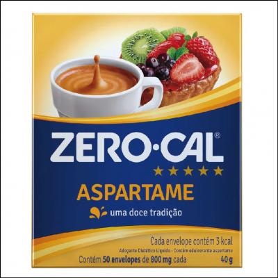 Adoçante Zero Cal Aspartame Envelope