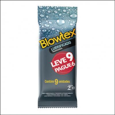 Preservativo Blowtex Lubrificado Tradicional