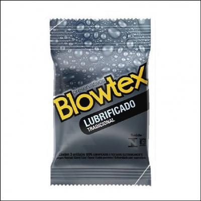 Preservativo Blowtex Lubrificado Tradicional