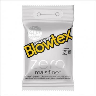 Preservativo Blowtex Zero Mais Fino