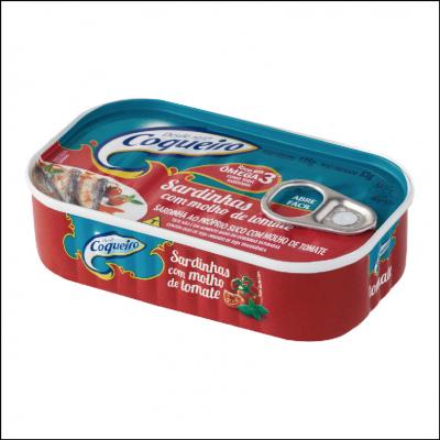 Sardinha ao Molho de Tomate Coqueiro