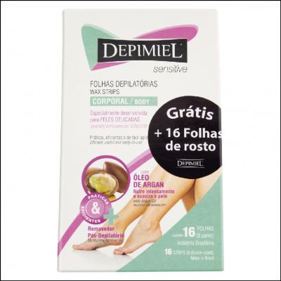 Folhas para Depilação Sensitive Depimiel