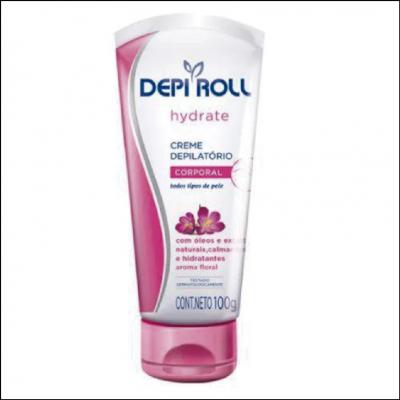 Creme DepiRoll Depilatório Corporal Argan Oil