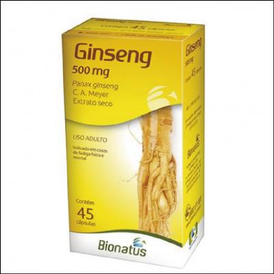 Ginseng 500mg Cápsulas