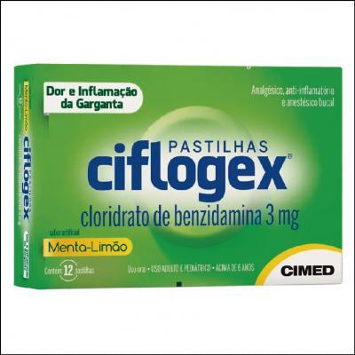 Ciflogex Pastilhas Sabor Menta Limão