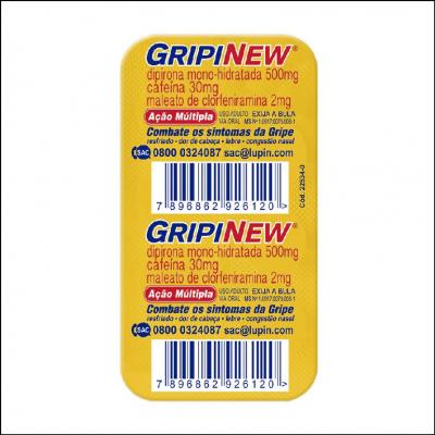 Gripinew Comprimido Cartela