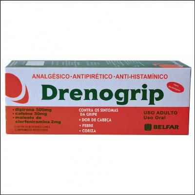 Drenogrip Comprimidos Cartela