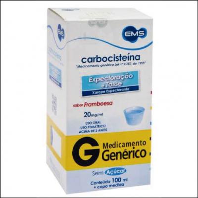Carbocisteina Xarope Pediátrico 20mg/ml EMS