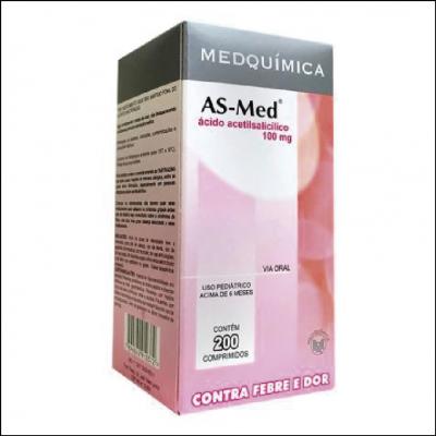 As-Med Infantil 100mg Comprimidos