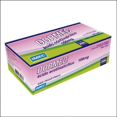 AAS Dormec 100mg Comprimidos