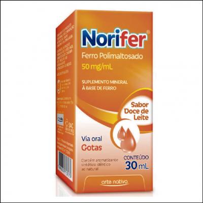 Norifer Gotas Sabor Doce De Leite