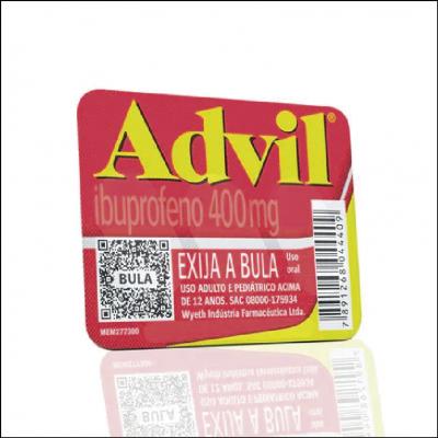 Advil 400mg Cápsulas Líquidas