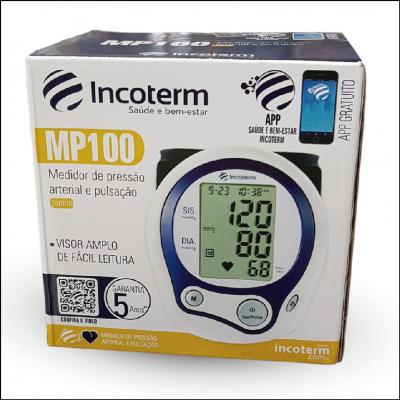 Aparelho Medidor Pressão Digital De Pulso Incoterm Mp100