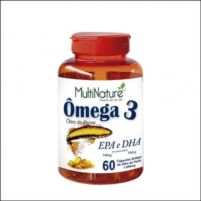 Ômega 3 Óleo De Peixe Multinature Cápsulas