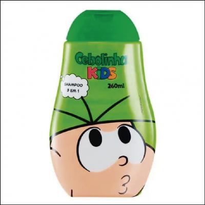 Shampoo Turma da Mônica Cebolinha Kids 3 Em 1