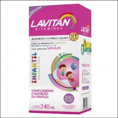 Lavitan Infantil Solução Oral Cimed