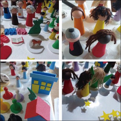 Constelação com Bonecos na Água - imagem 1