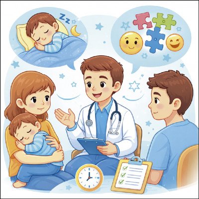 Orientação aos Pais sobre Sono Infantil e Comportamento