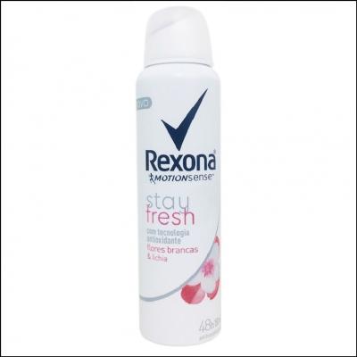 Desodorante Rexona Aerosol Stay Fresh Flores Brancas