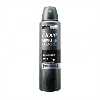 Desodorante Dove Men+Care Aerosol Invisible Dry