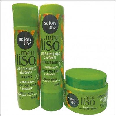 Kit Salon Line Meu Liso Crescimento Saudável